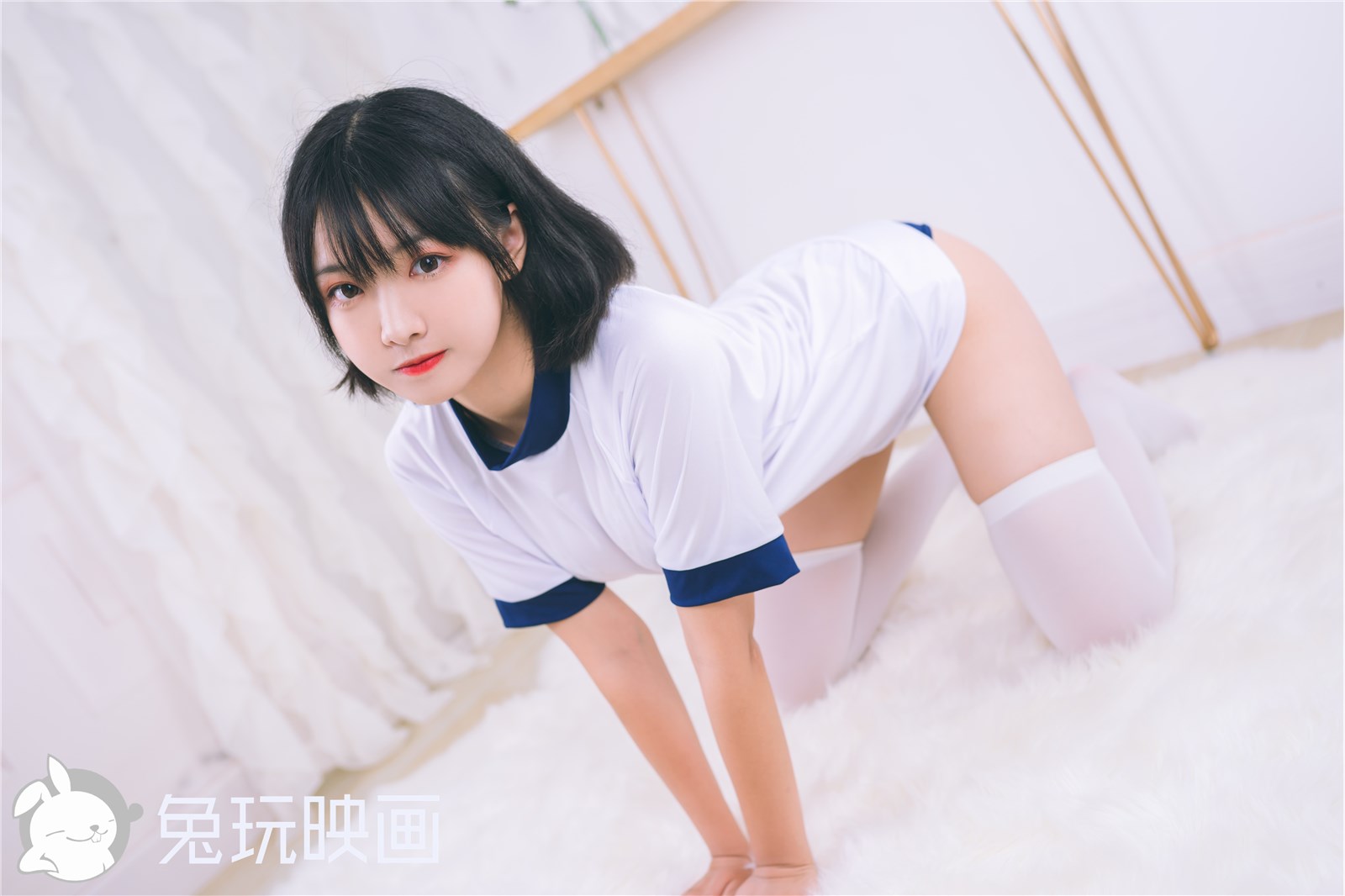 Rabbit playing with Yinghua VOL.086 Vigorous Girl(10)